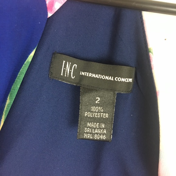 Sweet Meadow Floral Maxi Dress - INC international - Picture 6 of 8